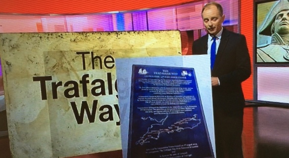 The Trafalgar Way on BBC news programme Spotlight 