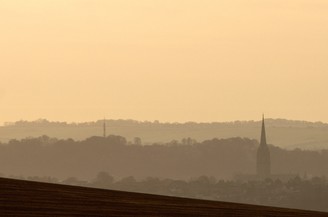 Salisbury from Figsbury Ring (c) Ian Gregory