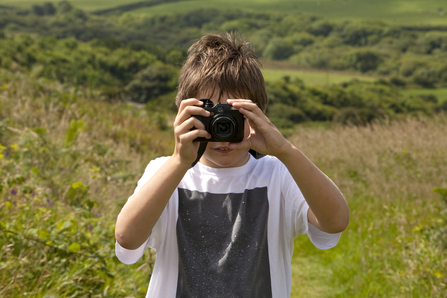 Young photographer