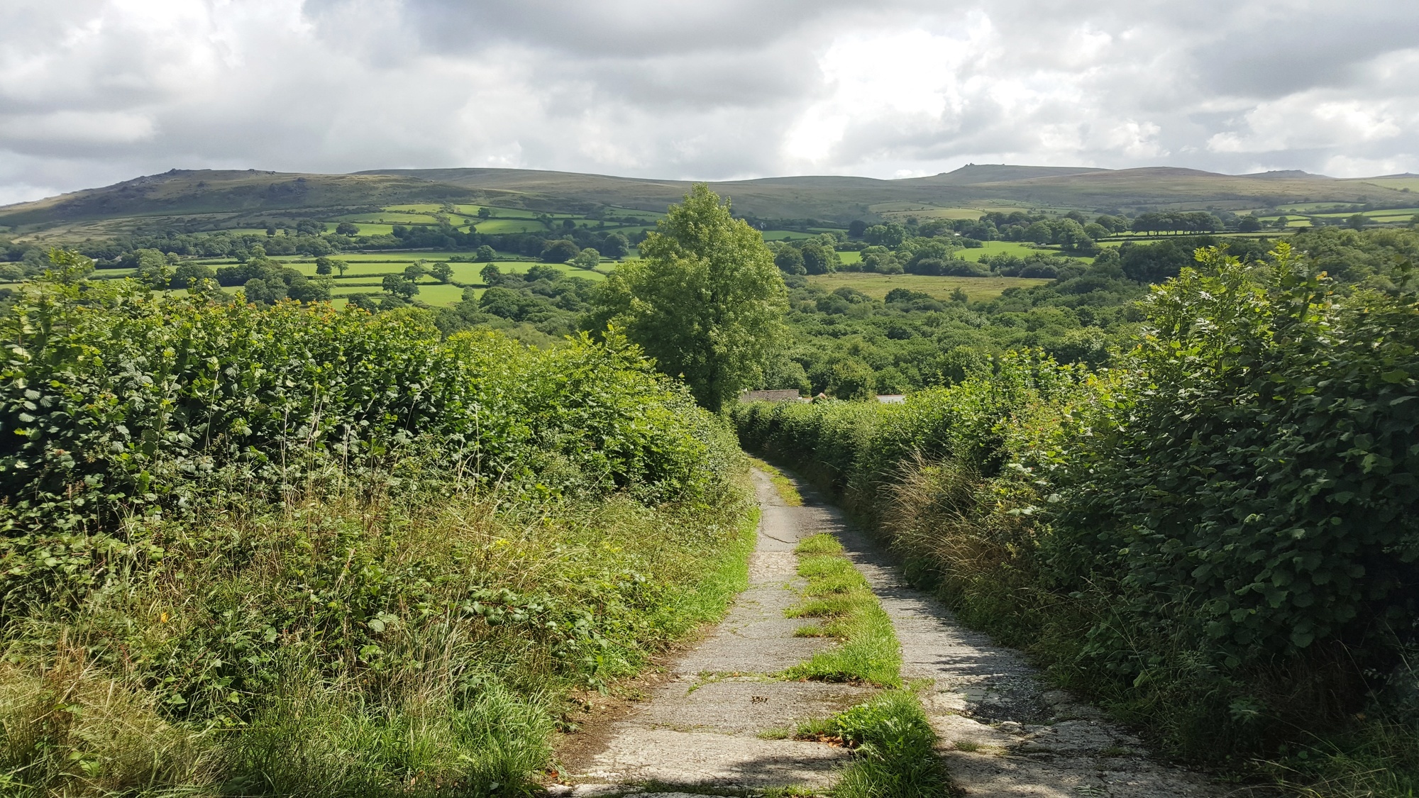 Devon towards Dartmoor